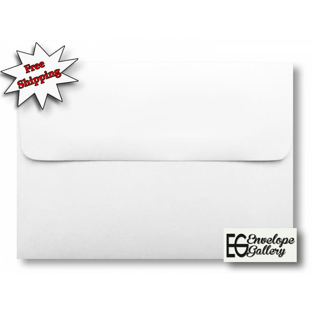 A1 A2 A6 A7 A9 White Envelopes for Invitations Gift Weddings Announcements 